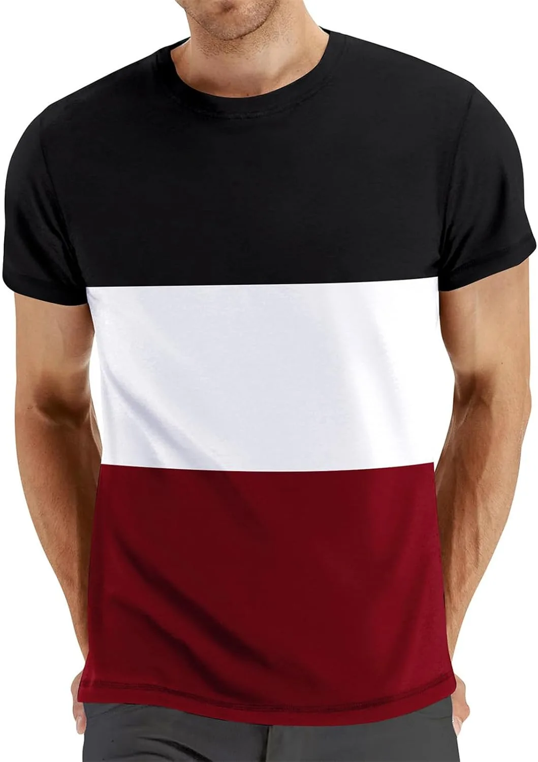 Мужская футболка с коротким рукавом и круглым вырезом, Casual, Loose, Cotton, Summer 2024
Мужская футболка с коротким рукавом и круглым вырезом, Casual, Loose, Cotton, Summer 2024