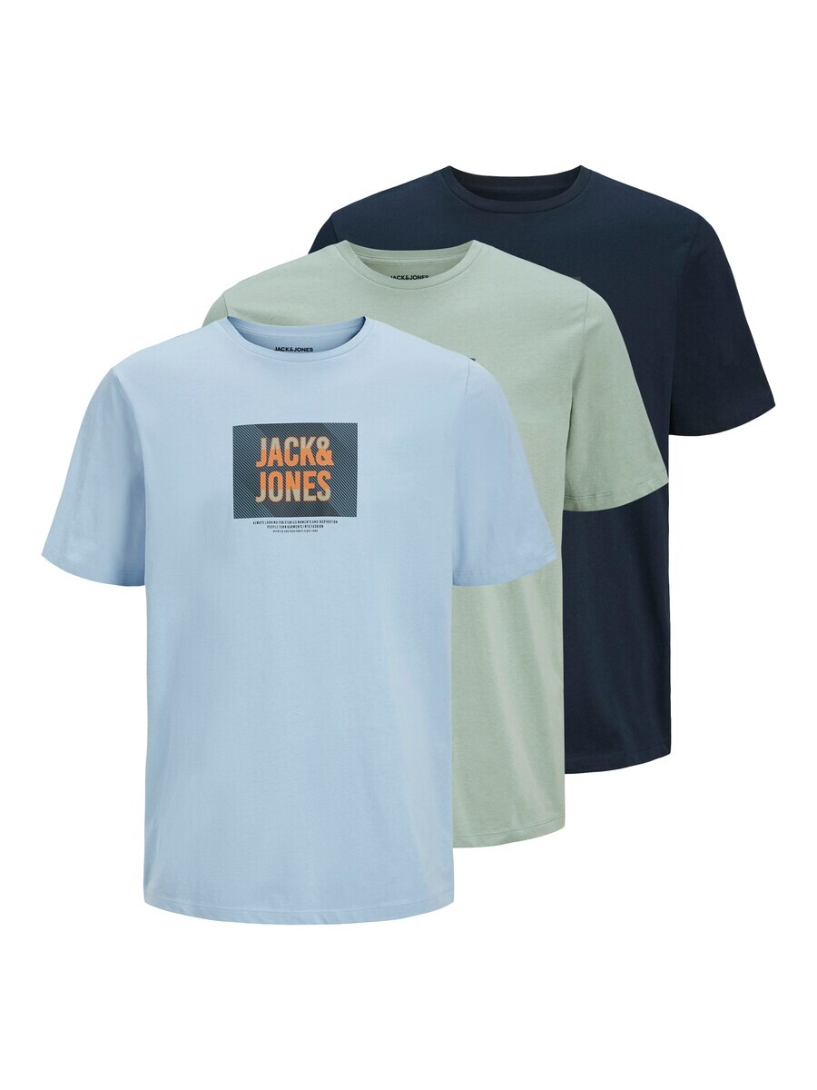 Классическая футболка JACK & JONES Shirt JJHudson, цвет light blue/dark blue
Классическая футболка JACK & JONES Shirt JJHudson, цвет light blue/dark blue