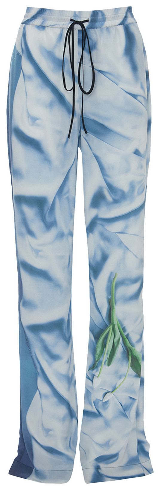 Пижамные брюки Victoria Beckham с плиссировкой, синий
Пижамные брюки Victoria Beckham с плиссировкой, синий