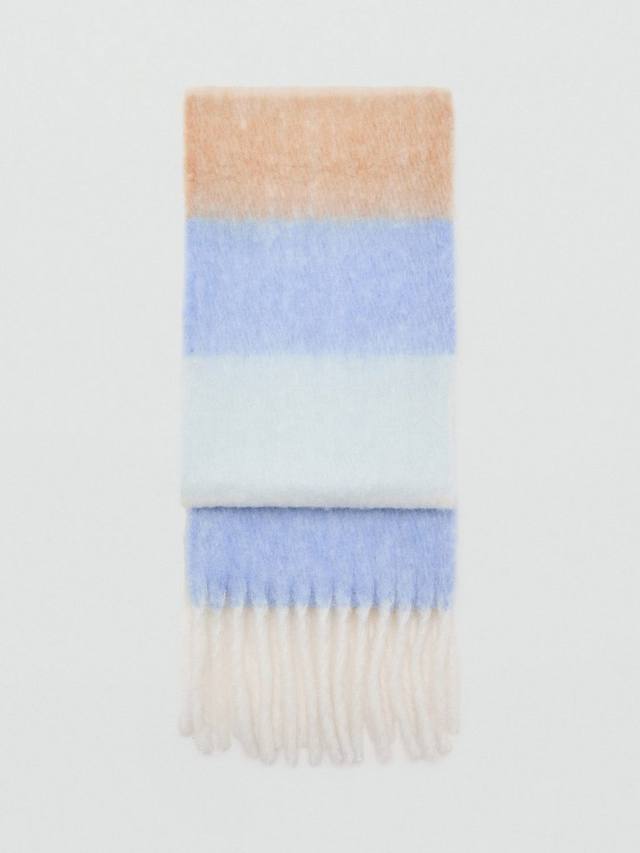 Детский вязаный полосатый шарф Mango, Light Pastel Blue
Детский вязаный полосатый шарф Mango, Light Pastel Blue