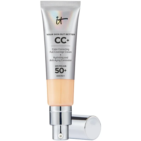 Cc+ антивозрастная увлажняющая основа spf 50 It Cosmetics, 32 мл., цвет light medium
Cc+ антивозрастная увлажняющая основа spf 50 It Cosmetics, 32 мл., цвет light medium