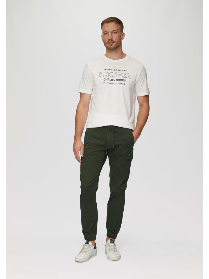 Тканевые брюки sOliver lang, оливковый
Тканевые брюки sOliver lang, оливковый