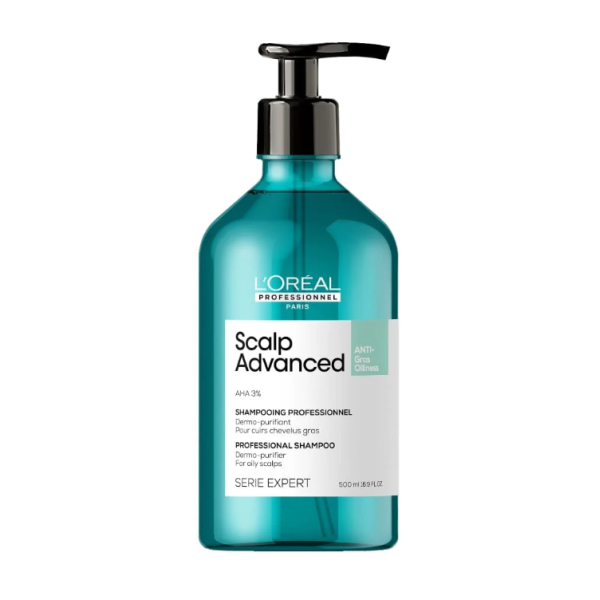 Очищающий шампунь для жирных волос scalp advanced anti-oiliness dermo-purifier shampoo L′Oréal Professionnel Paris, 500 мл
Очищающий шампунь для жирных волос scalp advanced anti-oiliness dermo-purifier shampoo L′Oréal Professionnel Paris, 500 мл