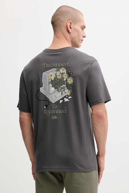 Футболка из хлопка Connected Relaxed The North Face, серый
Футболка из хлопка Connected Relaxed The North Face, серый