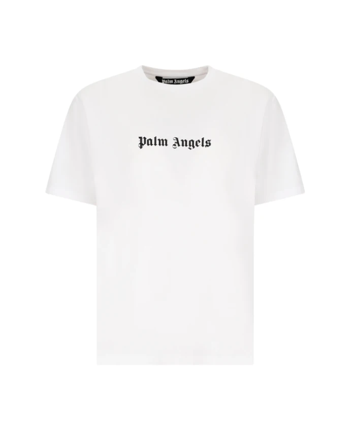 Облегающая футболка с классическим логотипом. Palm Angels, белый
Облегающая футболка с классическим логотипом. Palm Angels, белый