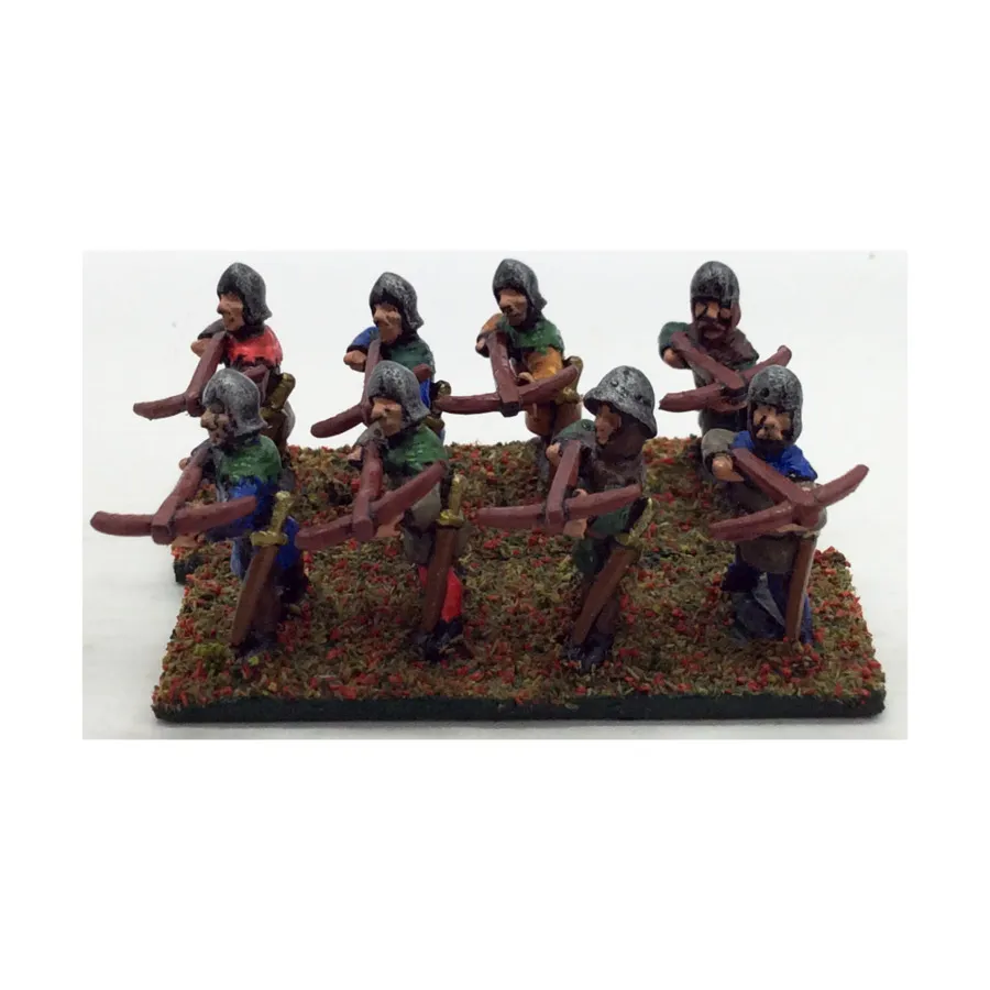 Арбалетчики №2, Miscellaneous Historical Miniatures - Loose Miniatures (15mm) (Unidentifiable Manufacturer)
Арбалетчики №2, Miscellaneous Historical Miniatures - Loose Miniatures (15mm) (Unidentifiable Manufacturer)