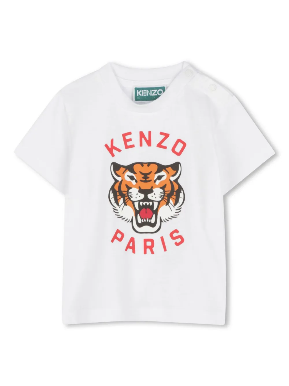 Футболка с графичным принтом Kenzo Kids, белый
Футболка с графичным принтом Kenzo Kids, белый