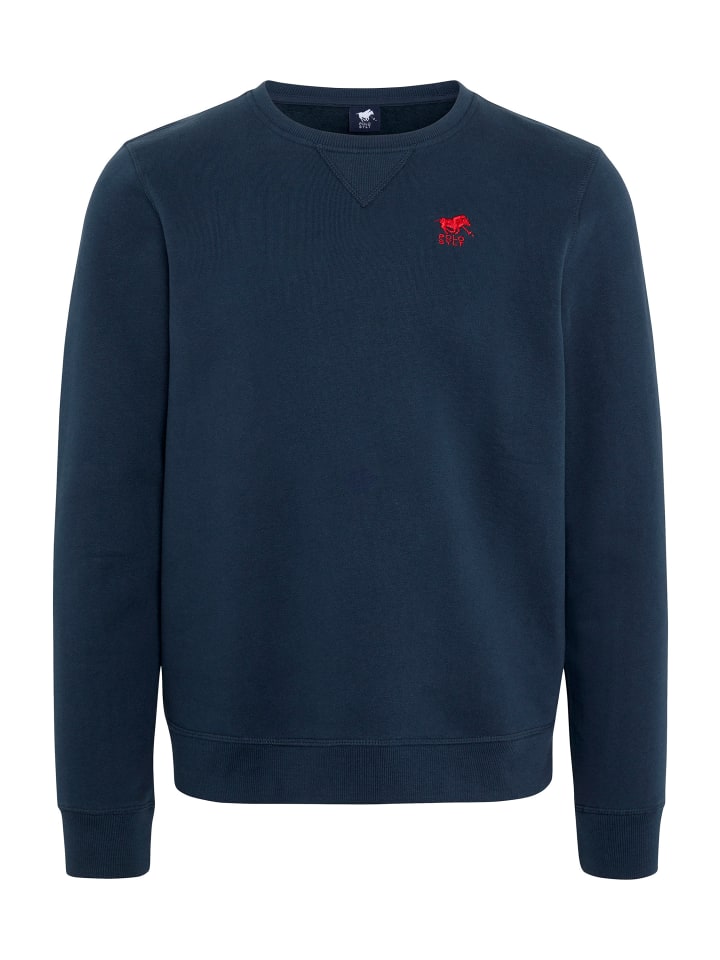 Базовая толстовка темно-синего цвета Polo Sylt
Базовая толстовка темно-синего цвета Polo Sylt