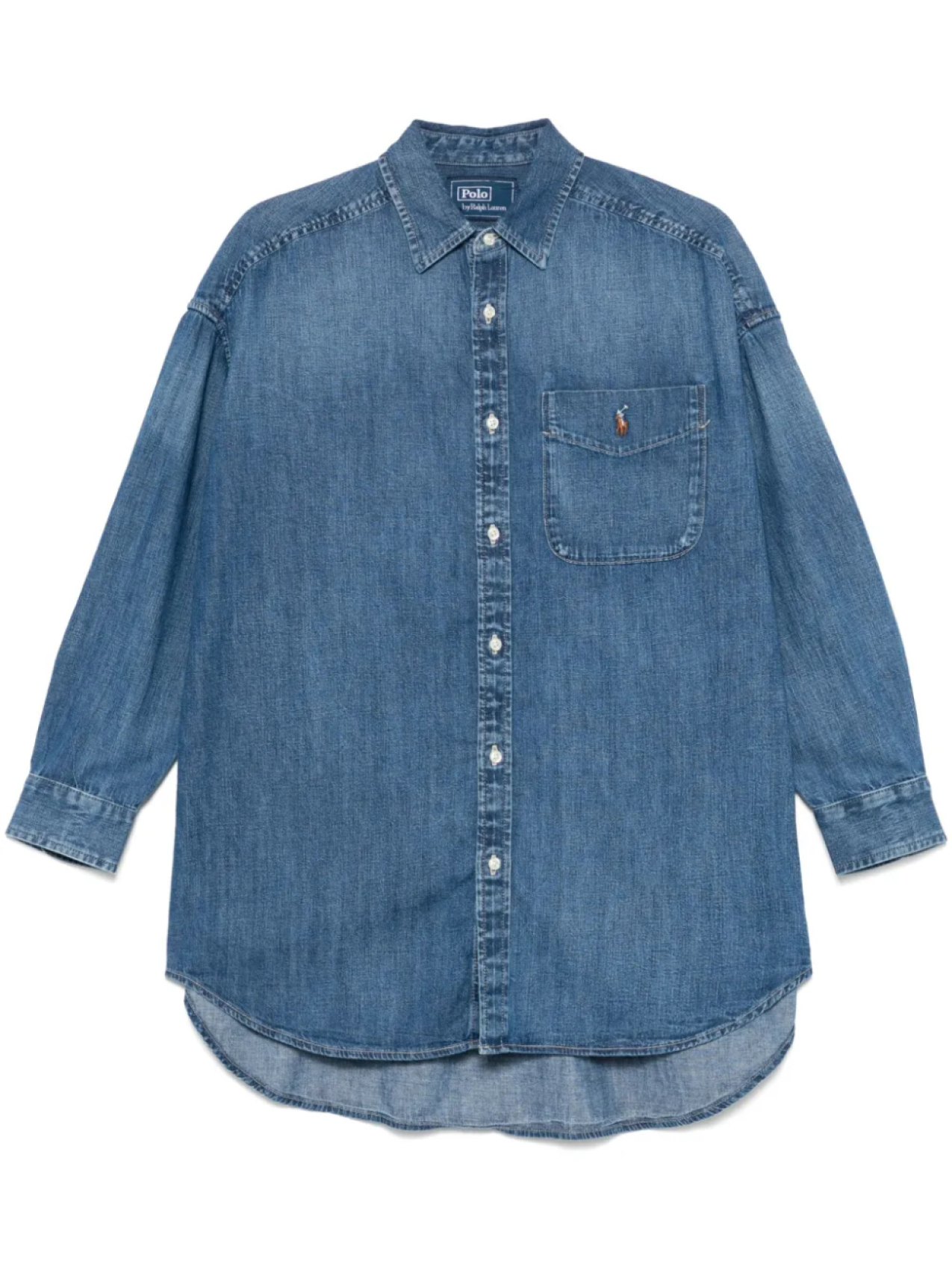 Polo Ralph Lauren рубашка с декором Polo Pony, синий
Polo Ralph Lauren рубашка с декором Polo Pony, синий