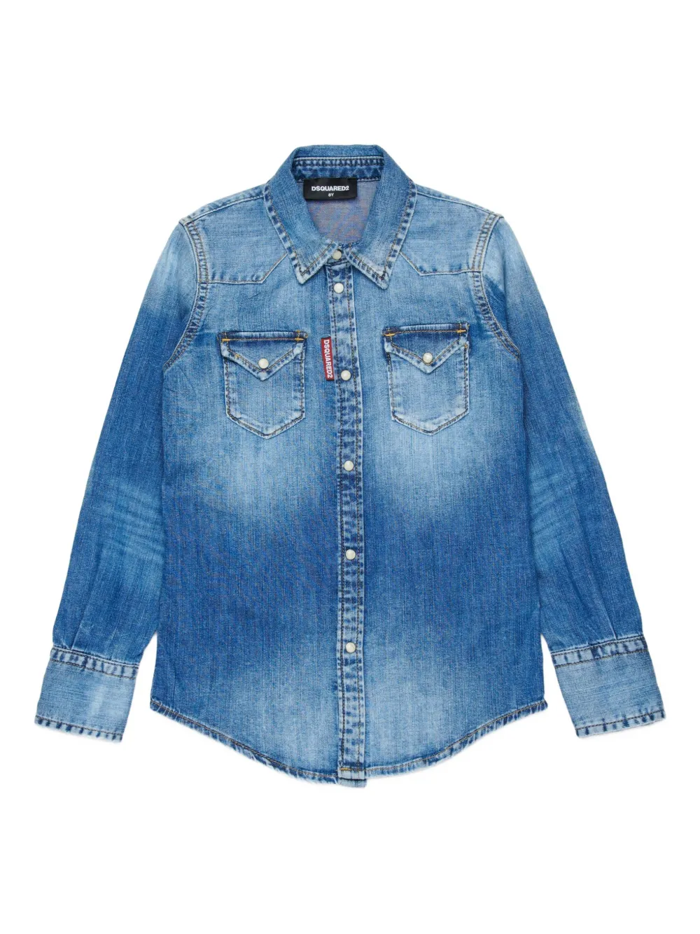 Рубашка с нагрудным карманом Dsquared2 Kids, синий
Рубашка с нагрудным карманом Dsquared2 Kids, синий