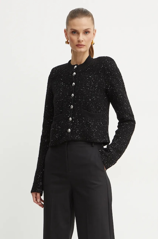 Шерстяной жакет Patrizia Pepe, черный
Шерстяной жакет Patrizia Pepe, черный