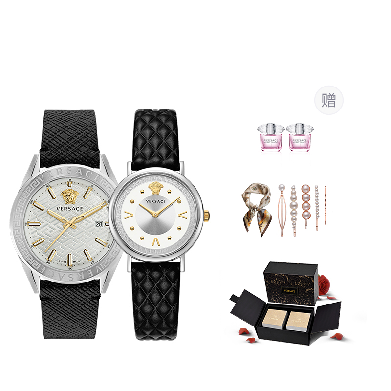 VERSACE Часы Wrist Watch Quartz Movement White Dial Unisex Limited Fortune Box+Silk Scarf+ Perfume
VERSACE Часы Wrist Watch Quartz Movement White Dial Unisex Limited Fortune Box+Silk Scarf+ Perfume