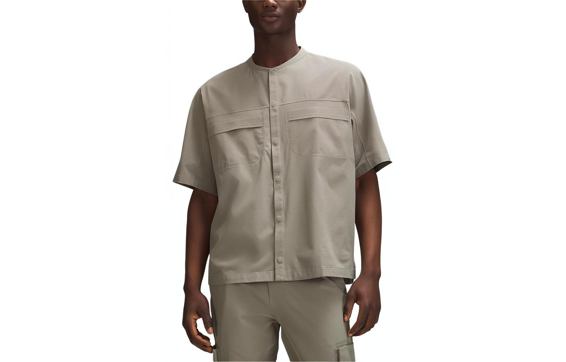 Рубашка WovenAir мужская Lululemon, серо-зеленый
Рубашка WovenAir мужская Lululemon, серо-зеленый