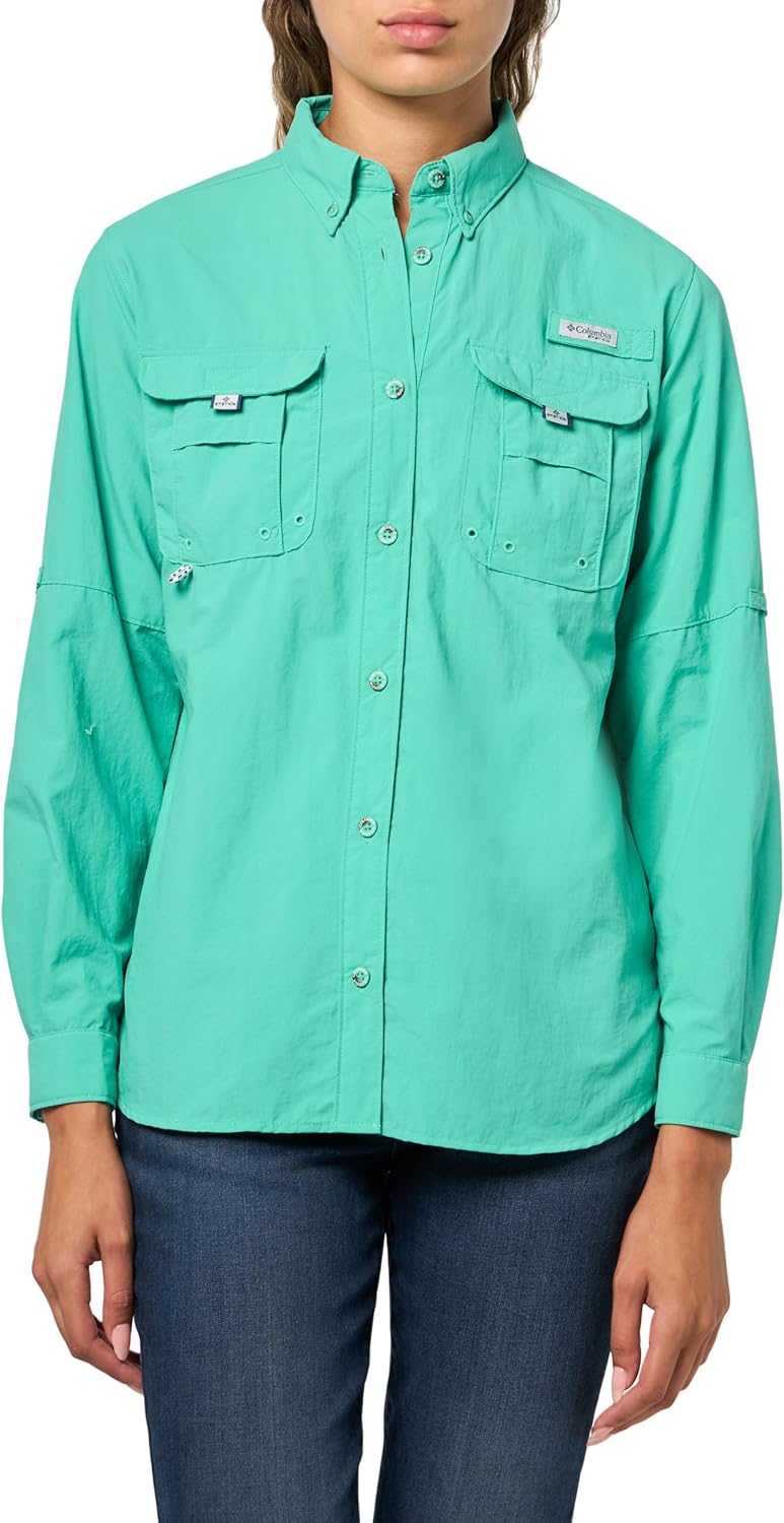 Женская рубашка Columbia Bahama II с длинным рукавом, Glaze Green
Женская рубашка Columbia Bahama II с длинным рукавом, Glaze Green