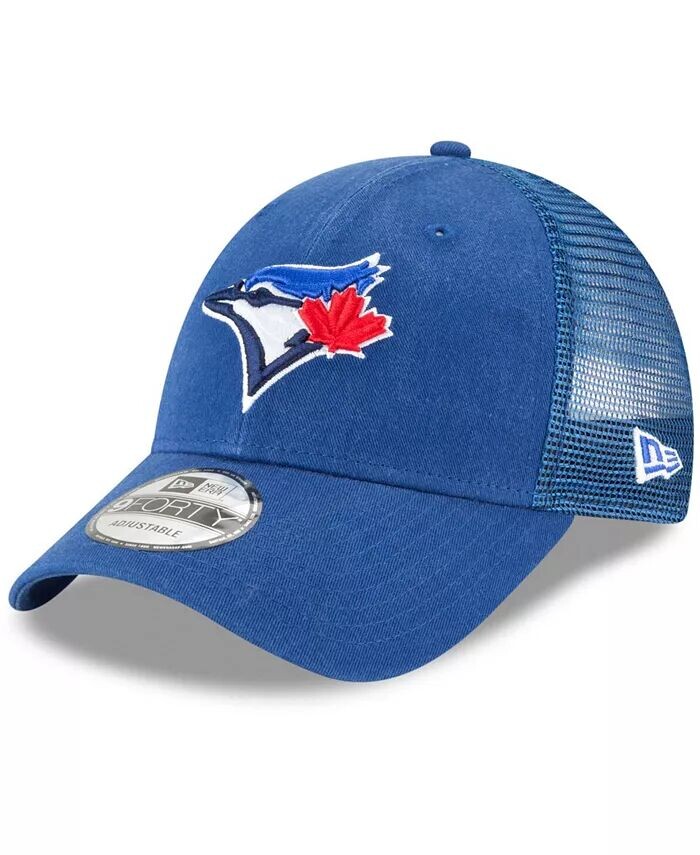 Мужская регулируемая бейсболка с застежкой Royal Toronto Blue Jays Trucker 9Forty New Era, синий
Мужская регулируемая бейсболка с застежкой Royal Toronto Blue Jays Trucker 9Forty New Era, синий