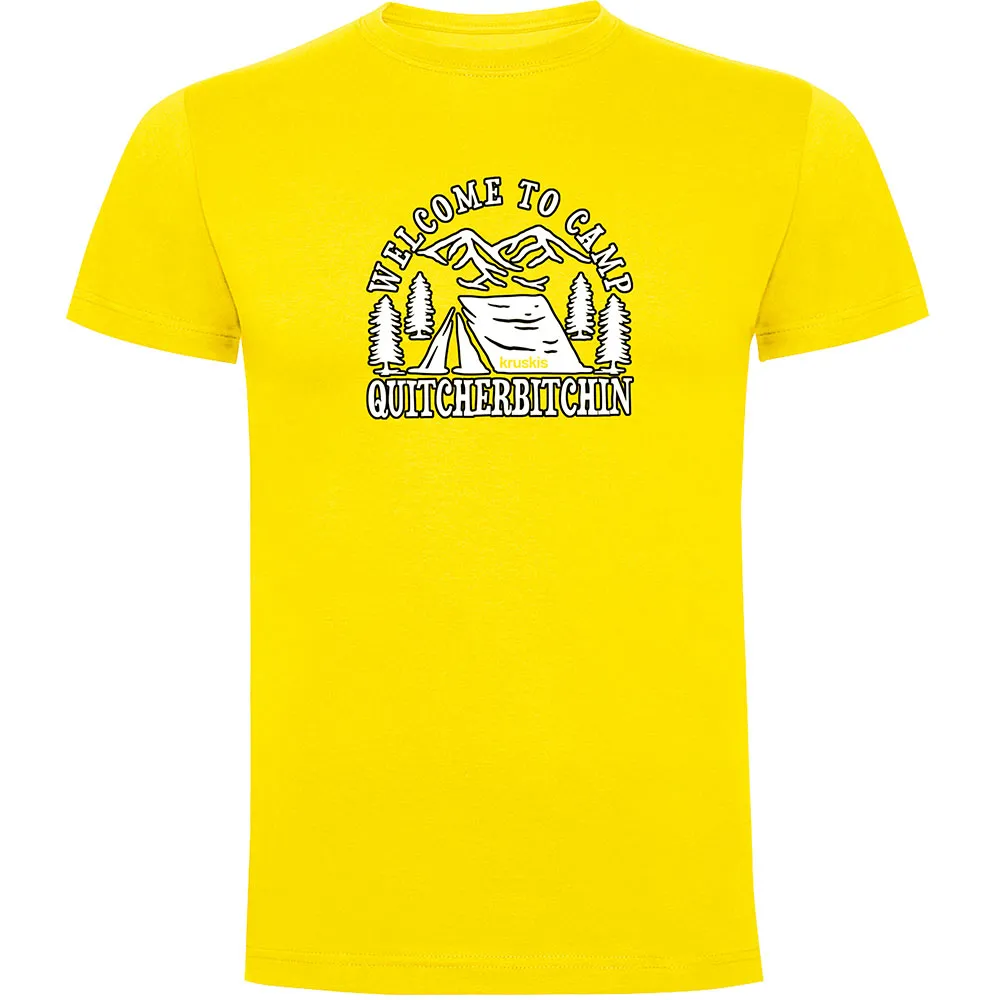 Футболка с коротким рукавом Kruskis Quitcherbitchin, желтый
Футболка с коротким рукавом Kruskis Quitcherbitchin, желтый
