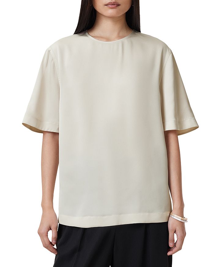 Атласная футболка Amelie ALLSAINTS, серый
Атласная футболка Amelie ALLSAINTS, серый