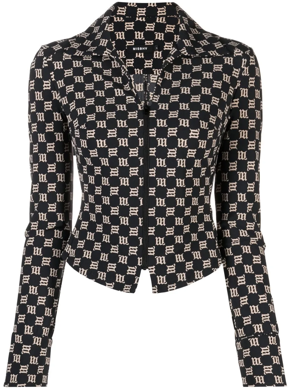 Рубашка на молнии с монограммой MISBHV, черный
Рубашка на молнии с монограммой MISBHV, черный