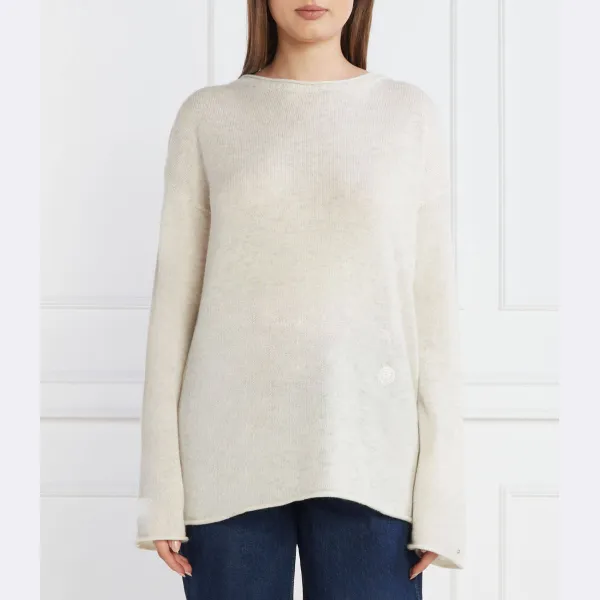 Шерстяной свитер свободного кроя цвета «лодочка-нк» Tommy Hilfiger, бежевый
Шерстяной свитер свободного кроя цвета «лодочка-нк» Tommy Hilfiger, бежевый