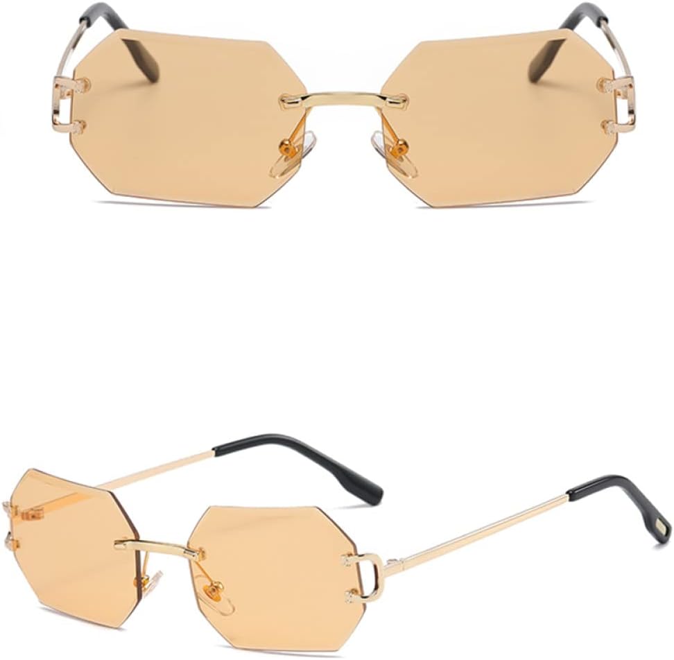 модные женские солнцезащитные очки без оправы восьмиугольные с защитой от УФ-излучения UV400 без оправы золотистые металлические прямоугольные очки для мужчин generic, Gold With Yellow
модные женские солнцезащитные очки без оправы восьмиугольные с защитой от УФ-излучения UV400 без оправы золотистые металлические прямоугольные очки для мужчин generic, Gold With Yellow