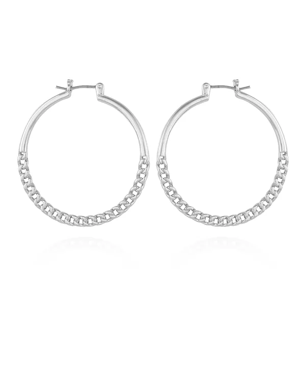 Серьги-Кольца из цепочек Vince Camuto, silver-tone
Серьги-Кольца из цепочек Vince Camuto, silver-tone