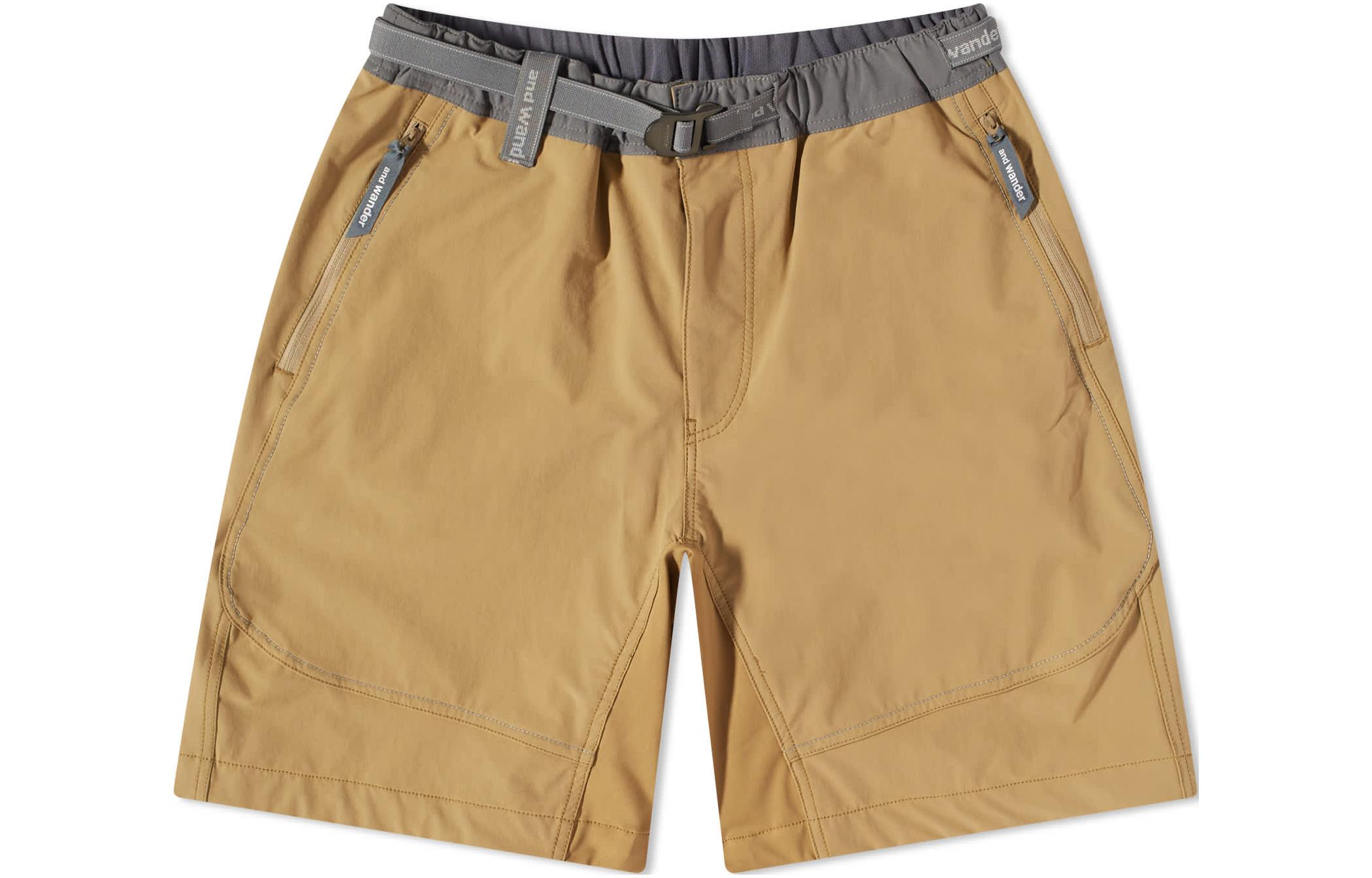 Повседневные шорты мужские светло-коричневые And Wander
Повседневные шорты мужские светло-коричневые And Wander