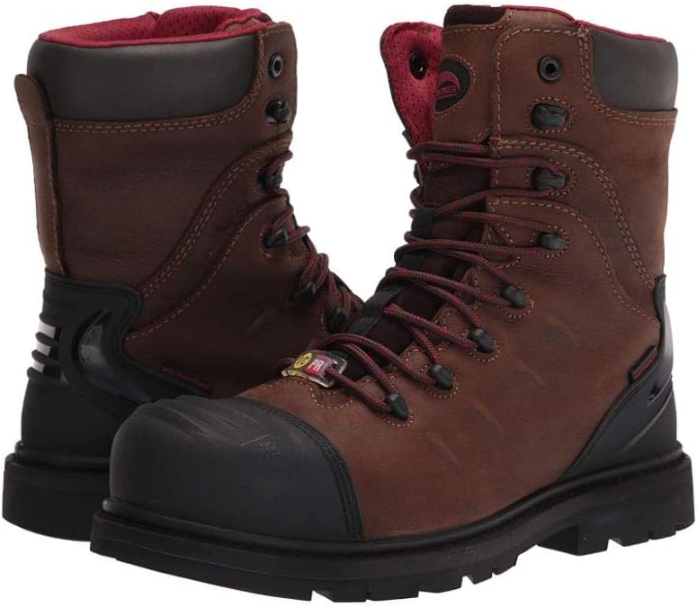 Мужские рабочие ботинки FSI Avenger Hammer 8" 1000 г утепленные, водонепроницаемые, с углеродным носком, проколостойкие, соответствуют стандарту EH FSI FOOTWEAR SPECIALTIES INTERNATIONAL, коричневый
Мужские рабочие ботинки FSI Avenger Hammer 8" 1000 г утепленные, водонепроницаемые, с углеродным носком, проколостойкие, соответствуют стандарту EH FSI FOOTWEAR SPECIALTIES INTERNATIONAL, коричневый