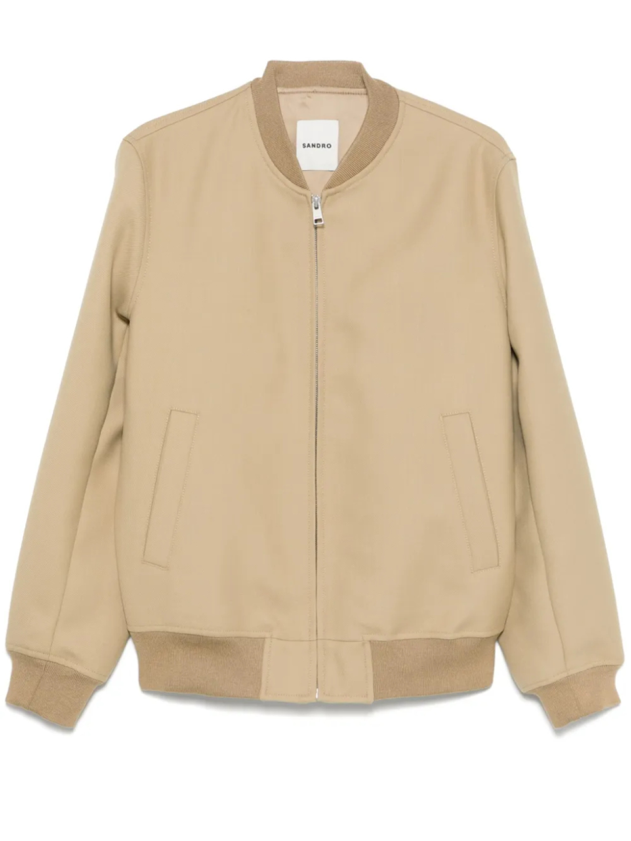 Бомбер на молнии SANDRO, нейтральный
Бомбер на молнии SANDRO, нейтральный