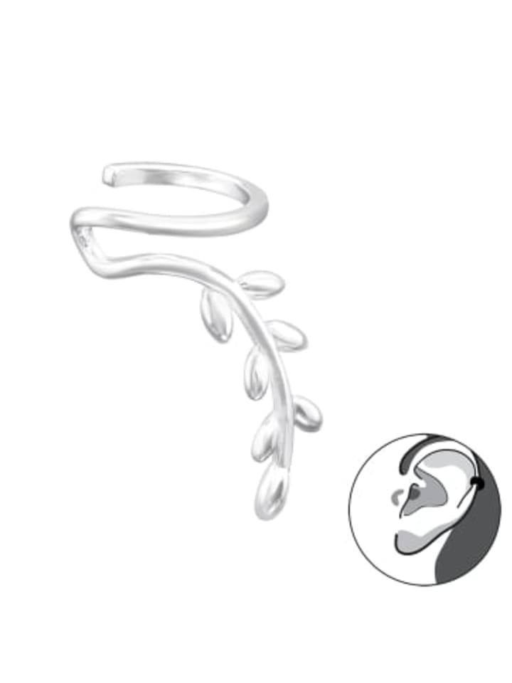 Alexander York Серьга-кафф в виде листа из серебра 925 пробы
Alexander York Серьга-кафф в виде листа из серебра 925 пробы