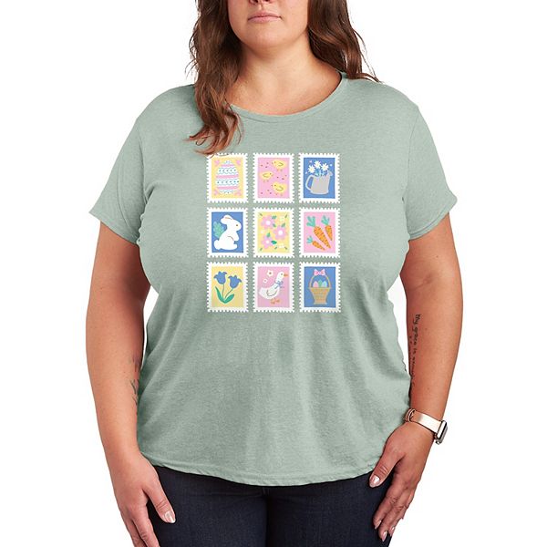 Футболка с принтом в виде пасхальных марок Plus size Licensed Character, Heather Sea Foam
Футболка с принтом в виде пасхальных марок Plus size Licensed Character, Heather Sea Foam