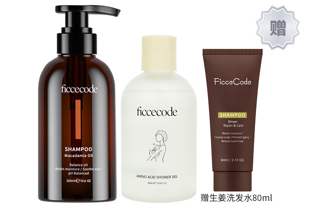 Набор шампуня и кондиционера unisex FicceCode
Набор шампуня и кондиционера unisex FicceCode