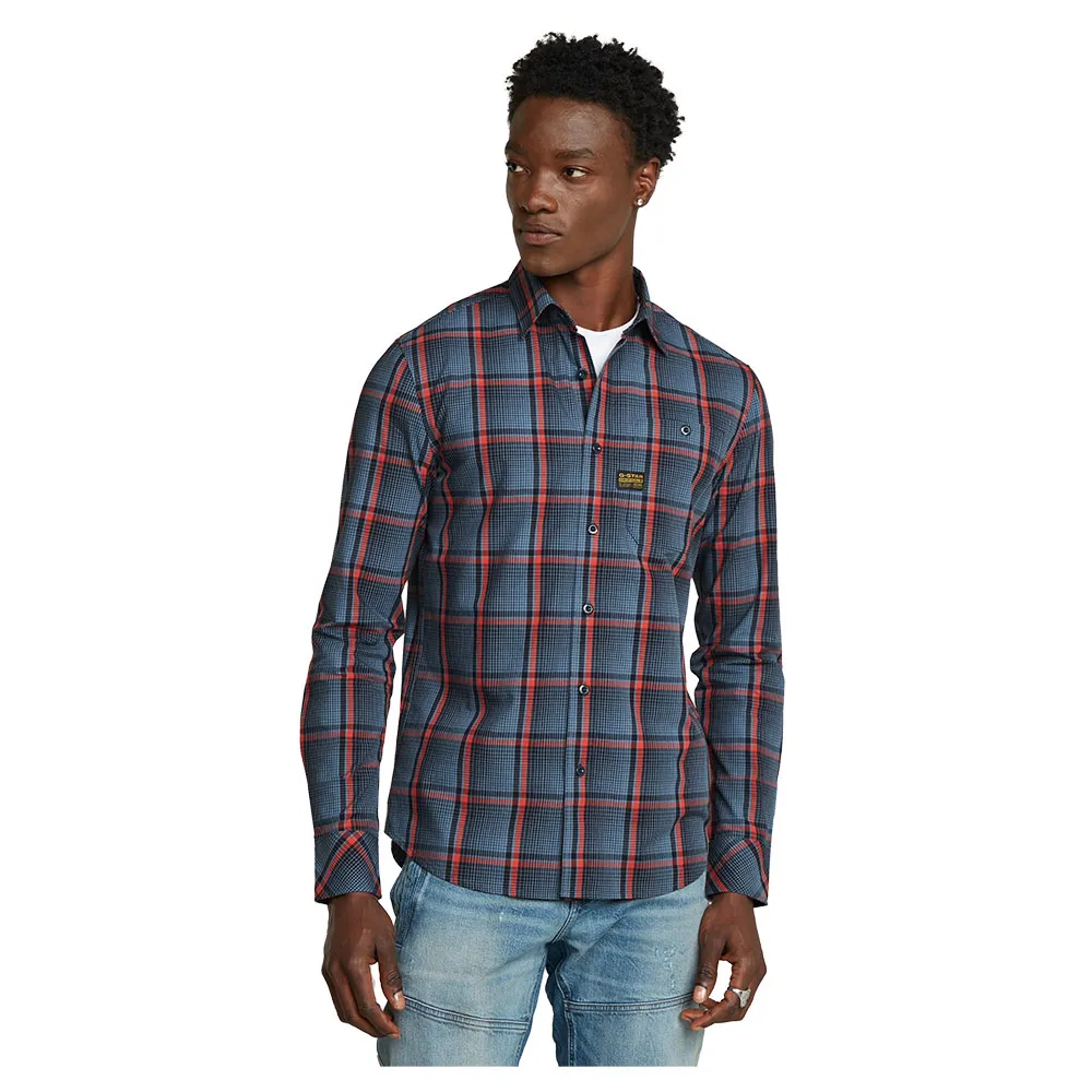 Рубашка с длинным рукавом G-Star Bristum 20 Slim Fit, синий
Рубашка с длинным рукавом G-Star Bristum 20 Slim Fit, синий