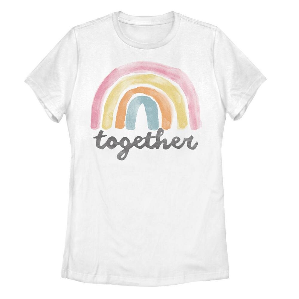 Модная простая футболка Rainbow Together для юниоров Licensed Character, белый
Модная простая футболка Rainbow Together для юниоров Licensed Character, белый