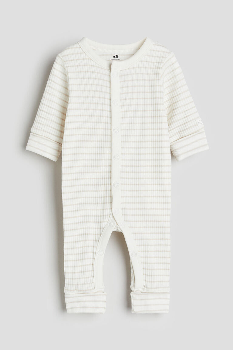 Комбинезон с регулируемой посадкой H&M, белый
Комбинезон с регулируемой посадкой H&M, белый