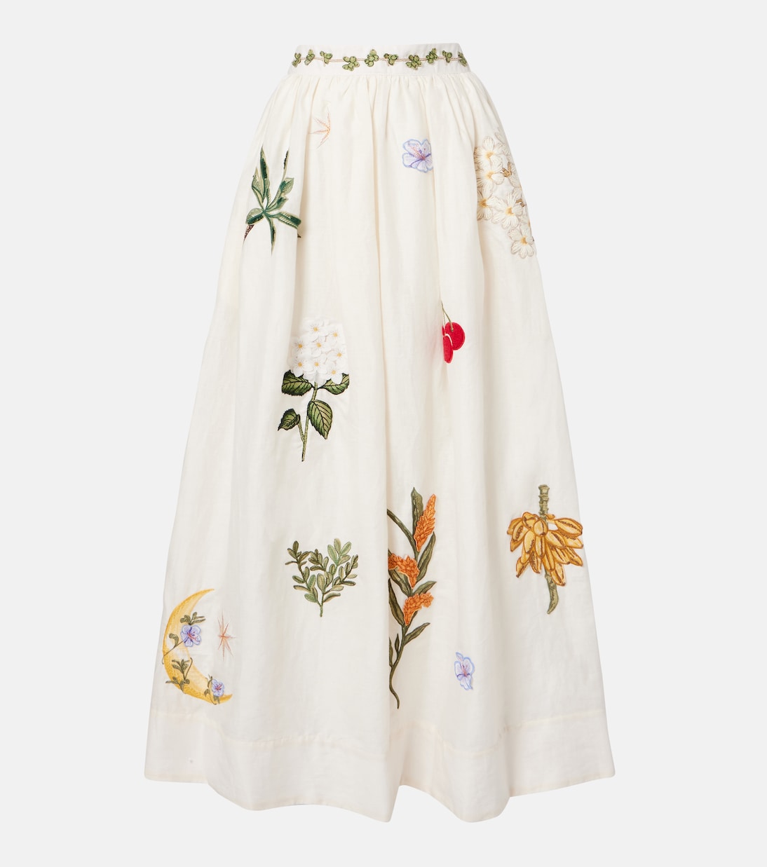Танжело вышитая льняная юбка макси Agua by Agua Bendita, Wild
Танжело вышитая льняная юбка макси Agua by Agua Bendita, Wild