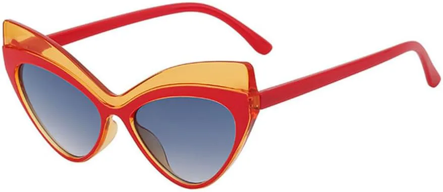 Женские солнцезащитные очки «кошачий глаз» в крупной оправе, модные, легкие и роскошные, для уличной стрельбы, с солнцезащитным козырьком LVTFCO, Red Yellow
Женские солнцезащитные очки «кошачий глаз» в крупной оправе, модные, легкие и роскошные, для уличной стрельбы, с солнцезащитным козырьком LVTFCO, Red Yellow