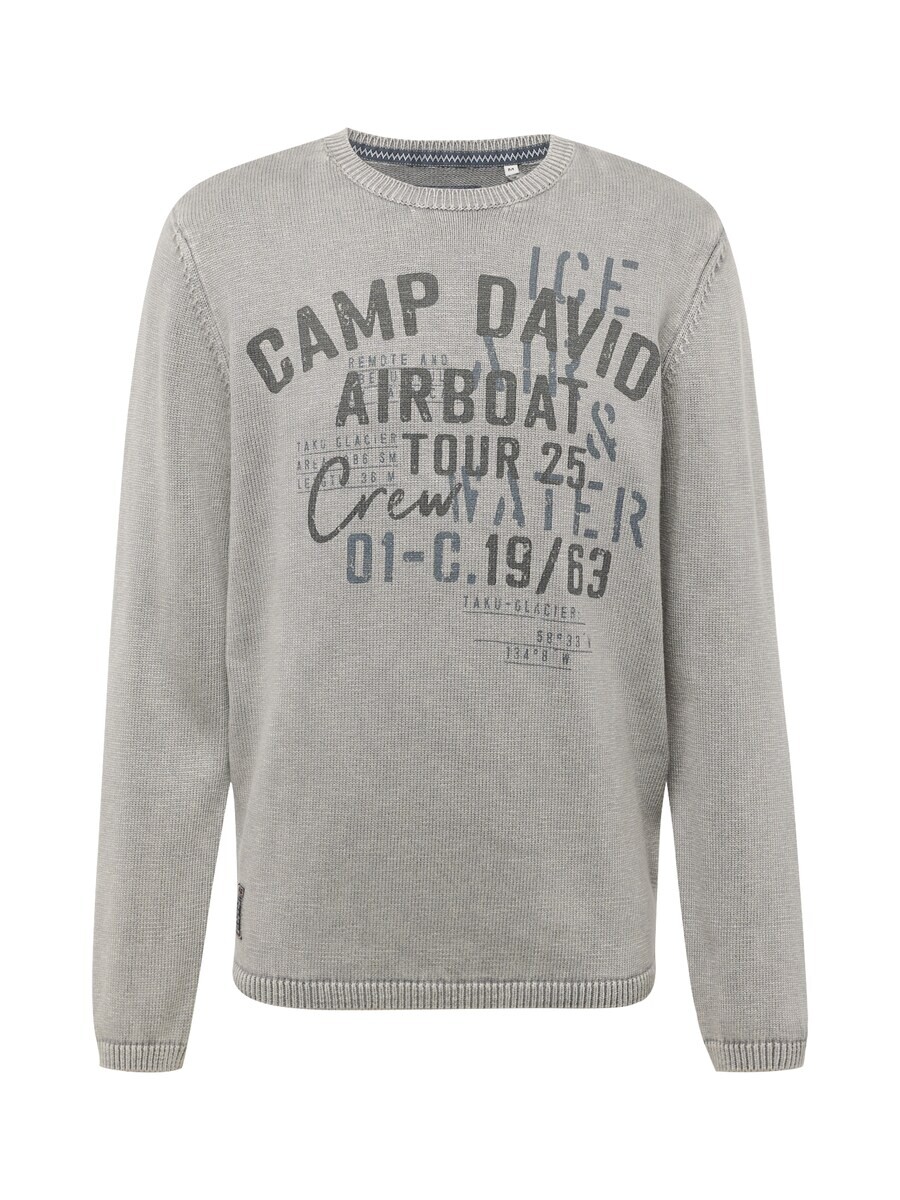 Свитер CAMP DAVID Sweater, серый
Свитер CAMP DAVID Sweater, серый