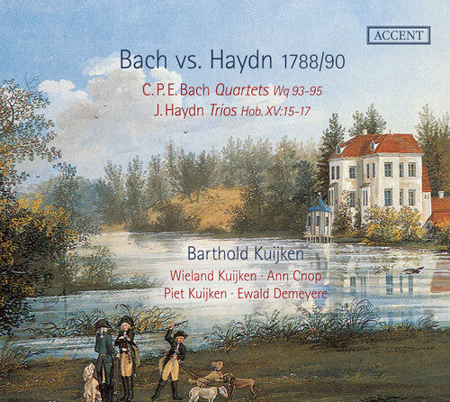 CD диск Bach,C.P.E. / Haydn, J. / Kuijken,Barthold: Bach Vs. Haydn 1788/90
CD диск Bach,C.P.E. / Haydn, J. / Kuijken,Barthold: Bach Vs. Haydn 1788/90