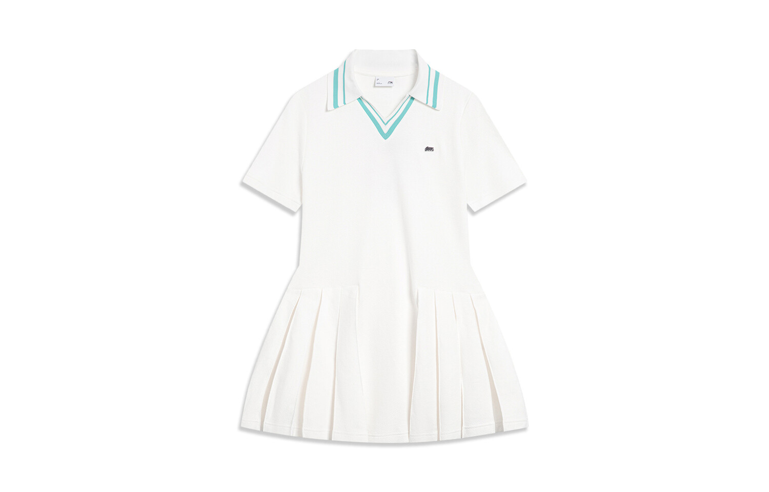 Коллекция Sports Life, платье с короткими рукавами, женское, белое Lining
Коллекция Sports Life, платье с короткими рукавами, женское, белое Lining