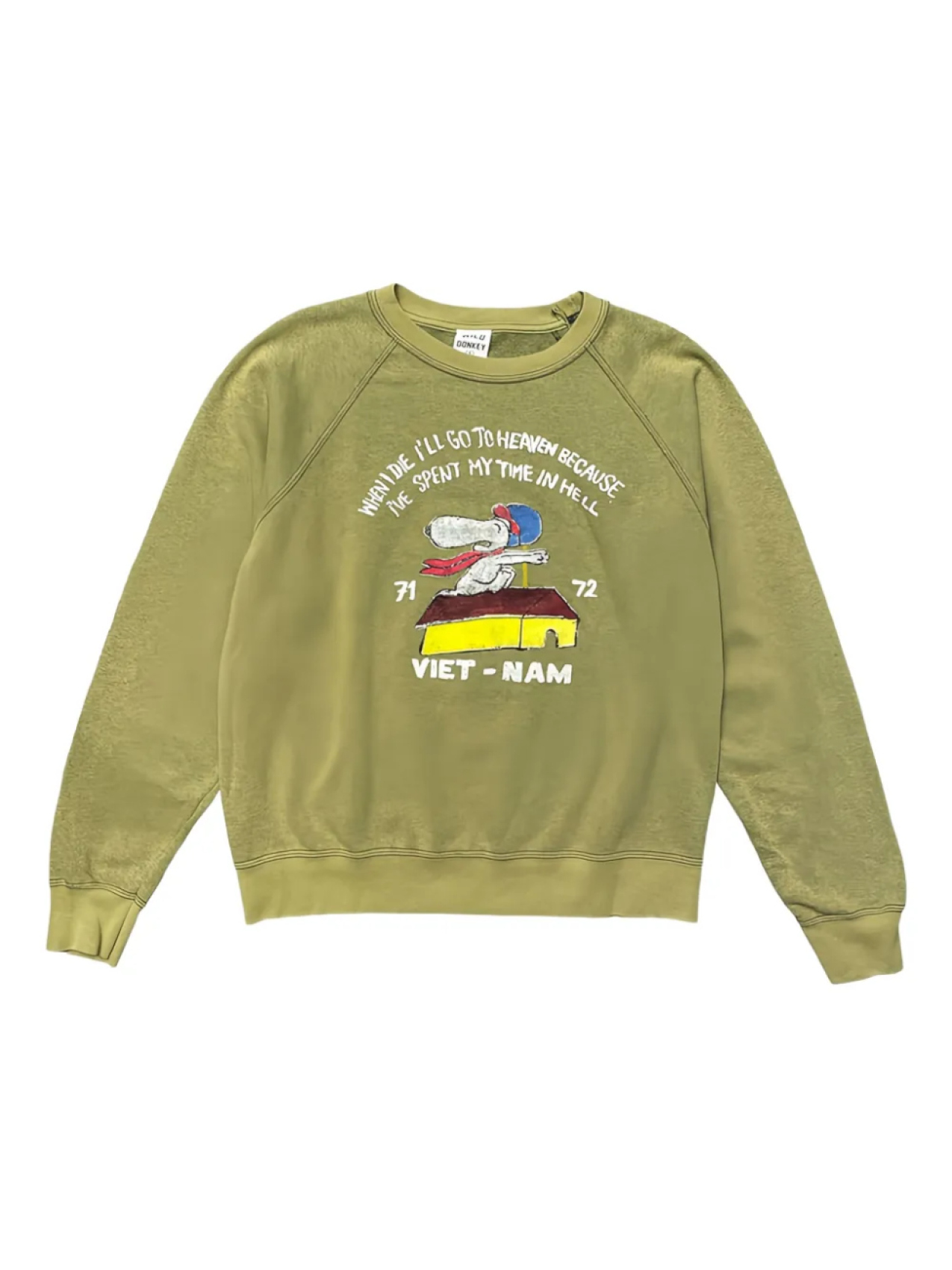 Свитер с круглым вырезом Wild Donkey, зеленый
Свитер с круглым вырезом Wild Donkey, зеленый