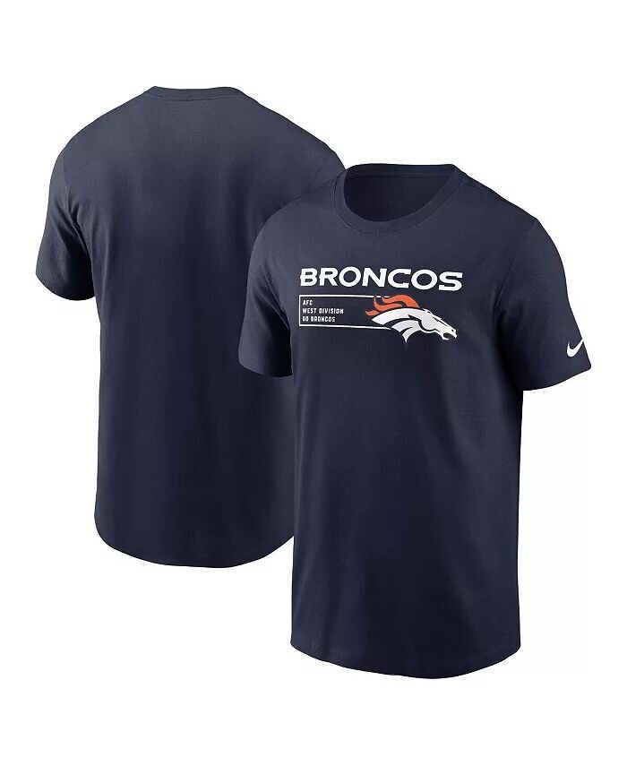 Мужская темно-синяя футболка Denver Broncos Division Essential Nike
Мужская темно-синяя футболка Denver Broncos Division Essential Nike