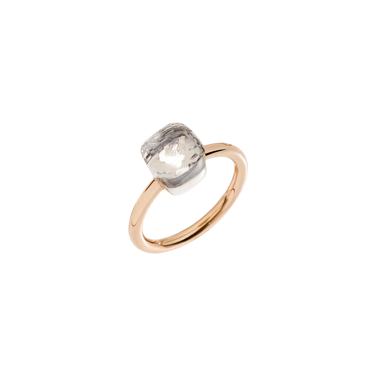 Кольцо nudo - кольцо nudo petit из розового золота с кастом из белого золота и ограненным белым топазом - a.b403/o6/tb POMELLATO
Кольцо nudo - кольцо nudo petit из розового золота с кастом из белого золота и ограненным белым топазом - a.b403/o6/tb POMELLATO
