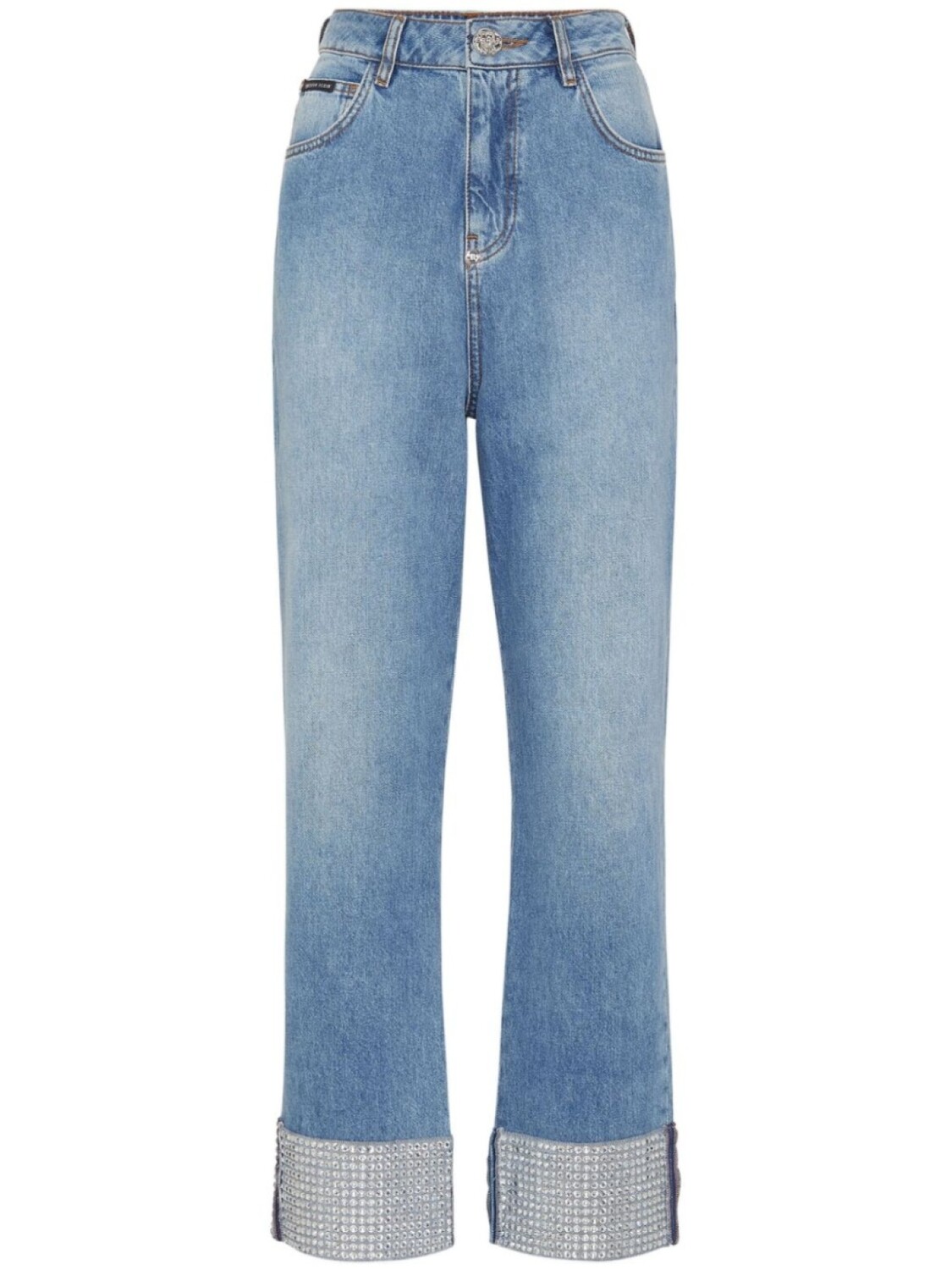 Philipp Plein декорированные джинсы прямого кроя, синий
Philipp Plein декорированные джинсы прямого кроя, синий