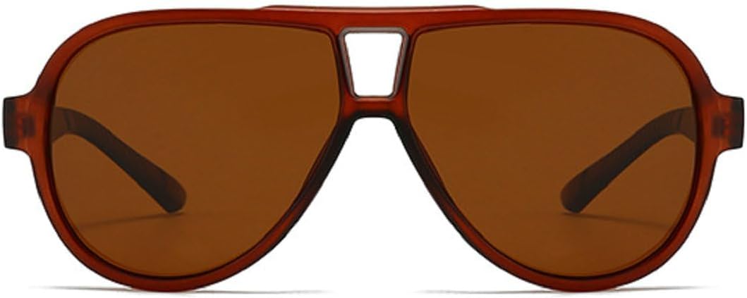 Ретро большие женские солнцезащитные очки-пилот, модные цельные очки красного и зеленого цвета с защитой от УФ-излучения UV400, мужские панк-солнцезащитные очки 9314 Melrose, Brown
Ретро большие женские солнцезащитные очки-пилот, модные цельные очки красного и зеленого цвета с защитой от УФ-излучения UV400, мужские панк-солнцезащитные очки 9314 Melrose, Brown