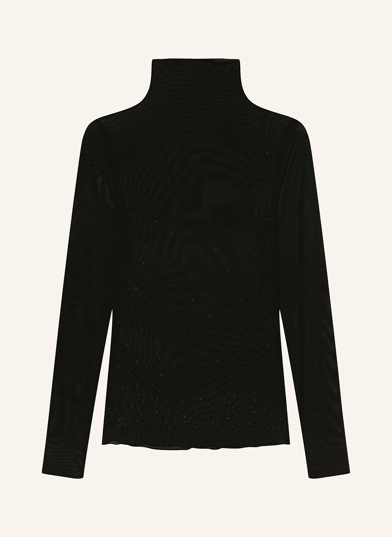 Топ из сетки с длинными рукавами и драгоценными камнями Luisa Cerano, черный
Топ из сетки с длинными рукавами и драгоценными камнями Luisa Cerano, черный