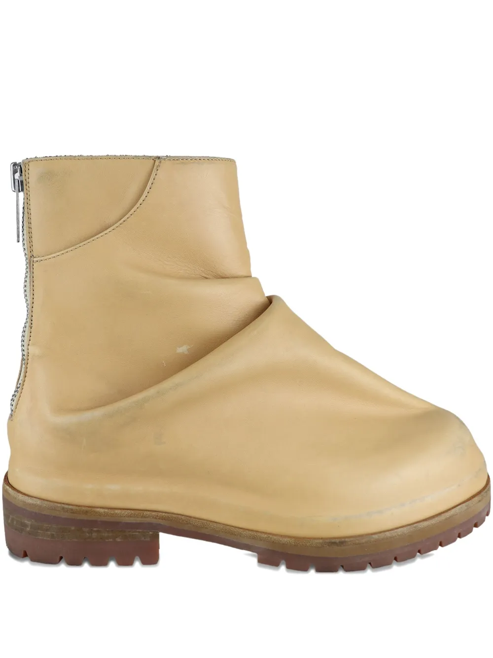 Кожаные ботинки на молнии MARATHON 424, желтый
Кожаные ботинки на молнии MARATHON 424, желтый