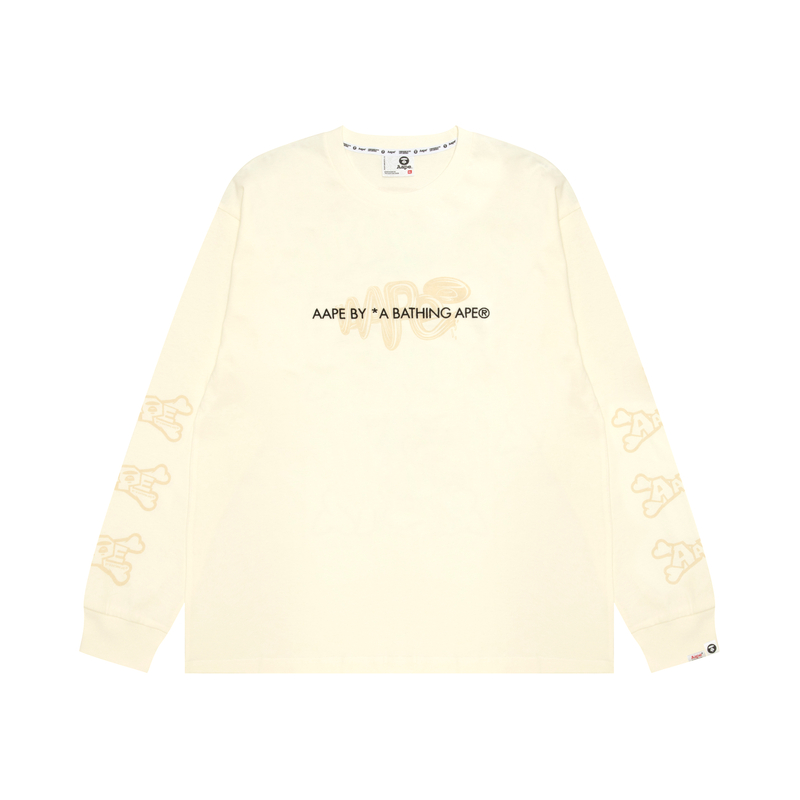 Футболка с длинным рукавом с деталью логотипа A Bathing APE Aape, Ecru Ivx
Футболка с длинным рукавом с деталью логотипа A Bathing APE Aape, Ecru Ivx