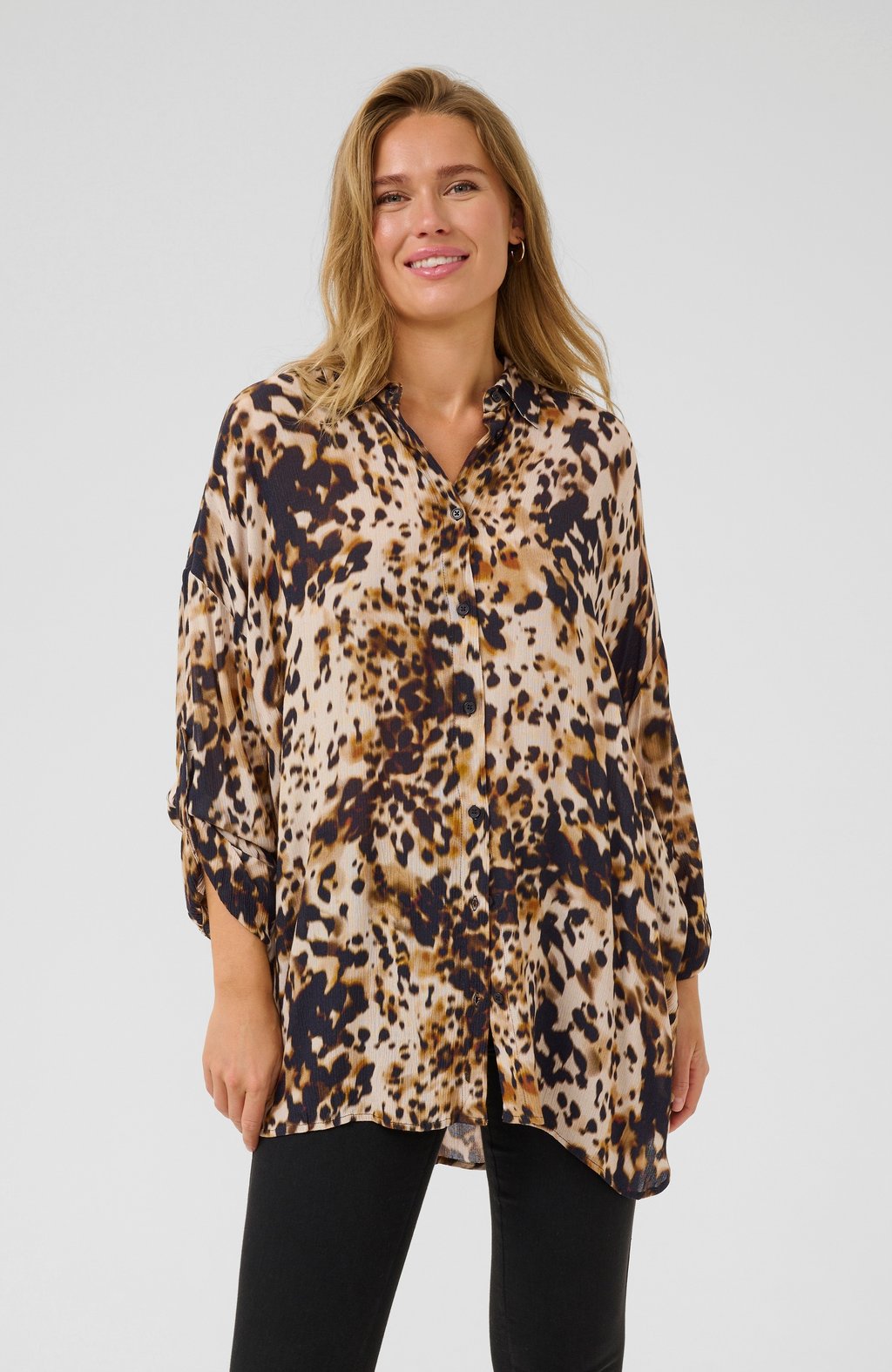 Блузка на пуговицах KATHORA AMBER Kaffe, коричневый
Блузка на пуговицах KATHORA AMBER Kaffe, коричневый