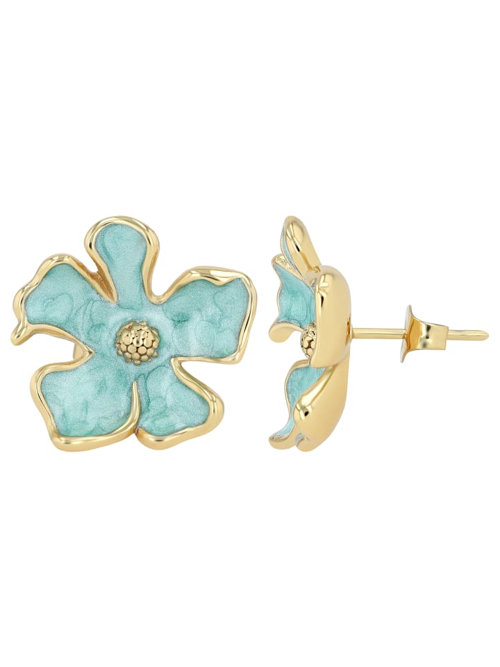 Adeliás Женские серьги - серьги-гвоздики из нержавеющей стали с золотой эмалью
Adeliás Женские серьги - серьги-гвоздики из нержавеющей стали с золотой эмалью