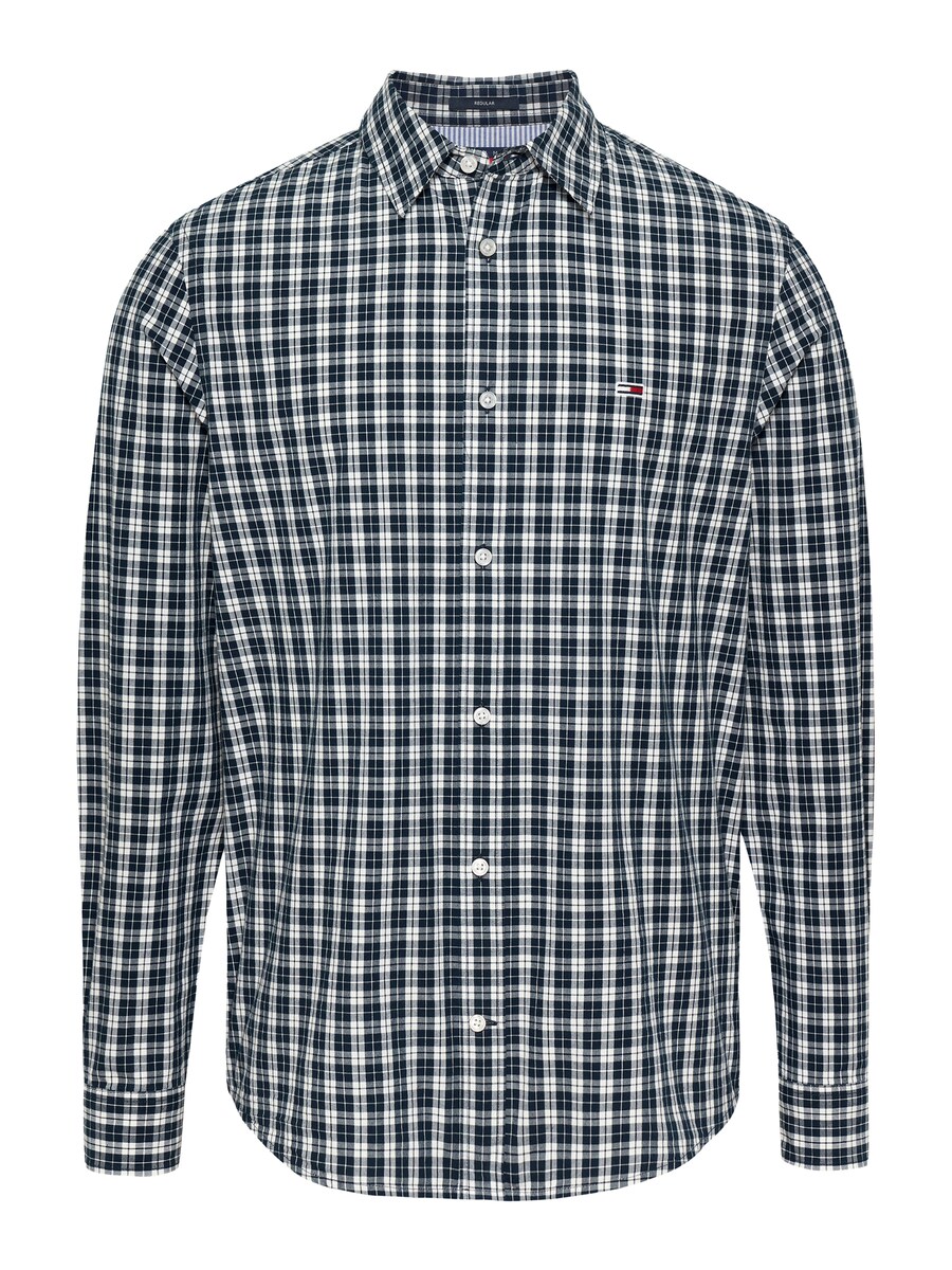 Рубашка обычного кроя на пуговицах Tommy Jeans, морской синий
Рубашка обычного кроя на пуговицах Tommy Jeans, морской синий